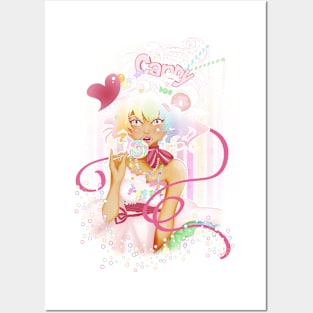 Candy Girl Pop Posters and Art